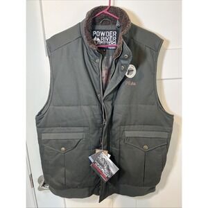 MENS VEST POWER RIVER OUTFITTERS XL Green Conseal Carry